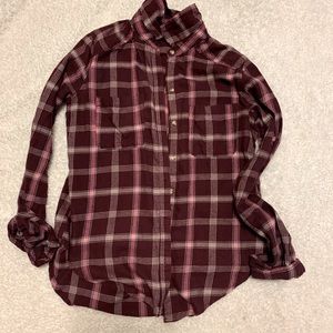 Pink/red flannel
